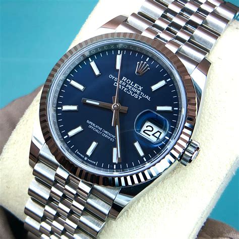 datejust blue rolex|Rolex Datejust blue dial 36mm.